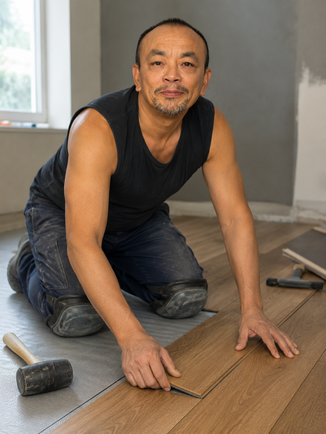 Bodenleger von Tran Bodendesign